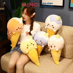 Gấu bông kem Ice Cream Mino - Thú Bông Mino - Công Ty TNHH Thương Mại Mino Việt Nam